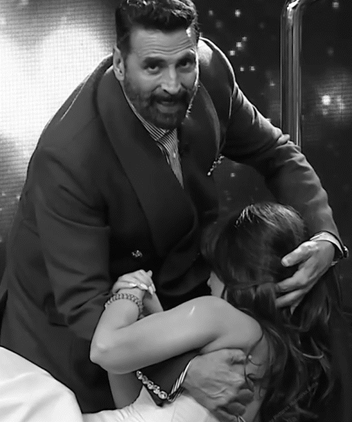 બે મિનિટ માટે સેટ પર શાંતિ છવાઈ ગઈ હતી