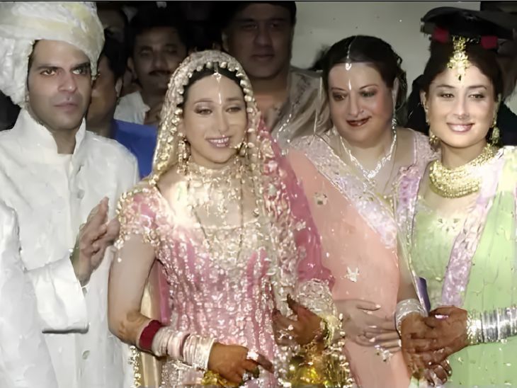 સંજય અને કરિશ્માએ 29 સપ્ટેમ્બર 2003ના રોજ લગ્ન કર્યાં હતાં.