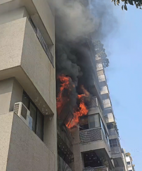 Ahmedabad Fire Terror