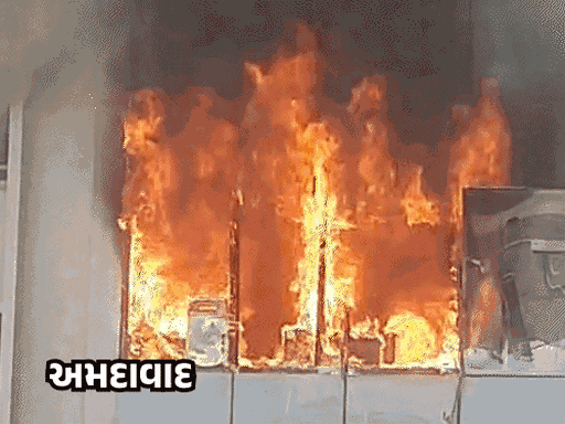 Ahmedabad Fire Terror