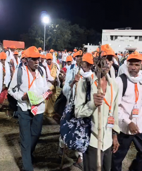 राज्य के विभिन्न जिलों से लगभग 6000 आदिवासी समुदाय के कार्यकर्ता और नेता दिल्ली पहुंच रहे हैं