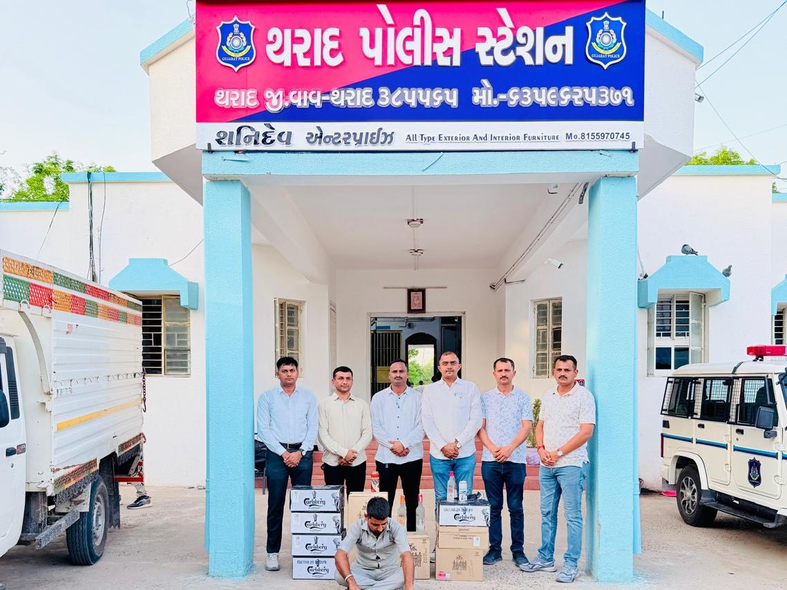 Tharaad LCB Seizes Liquor Worth ₹6.35 Lakh; One Arrested