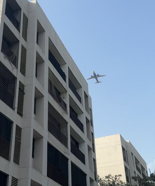 Even today, when a plane flies over the crash site, locals get frightened for a moment.