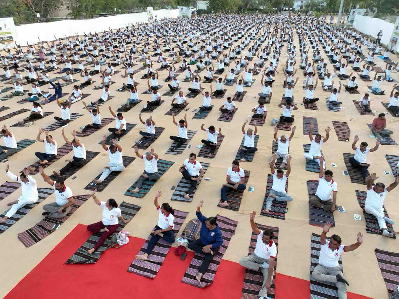 PM Modis 12 Years & Yoga Day Celebrated at Banas Dairy