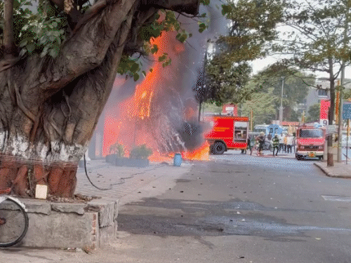 Surat Fire Terror