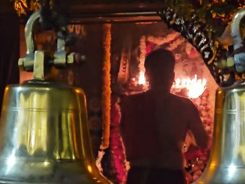 અંબાજીમાં મંગળા આરતીમાં અદભુત માહોલ