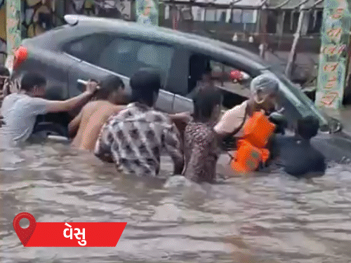 Monsoon Fury in Surat