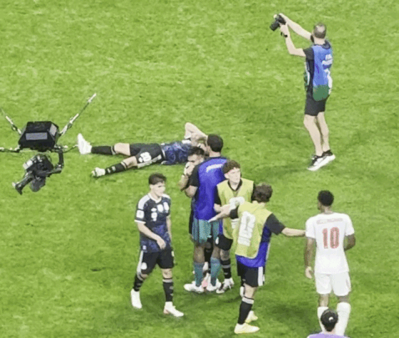 Pitch Turned Battleground