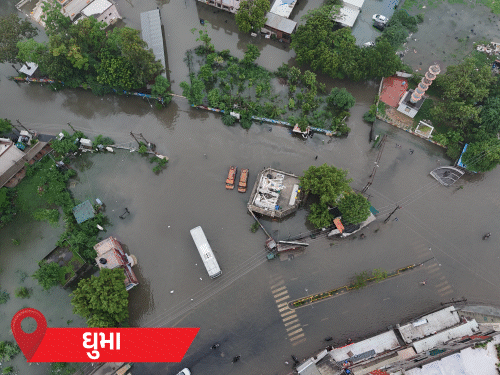 Flood Fury in Ahmedabad