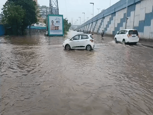Heavy Rains Lash Ahmedabad