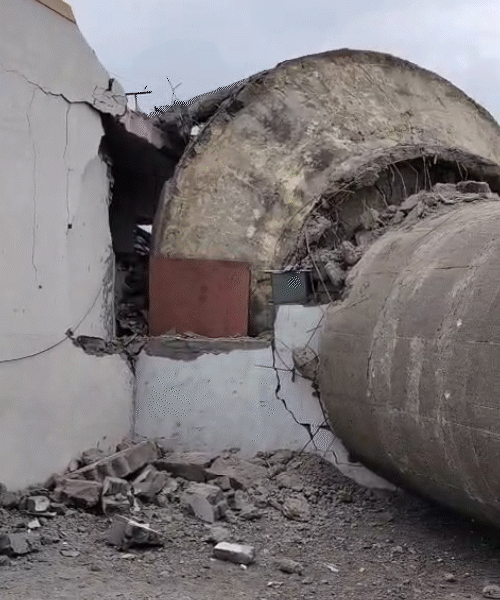 Tank Collapse Drama in Tankara