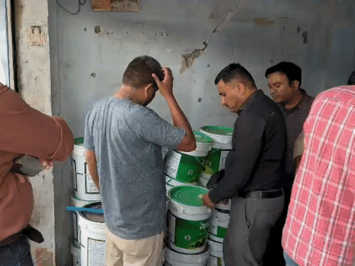 Fake Liquor Factory Busted in Adipur