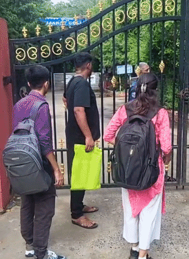 Ahmedabad Gujarat College NDA-CDS Exam Controversy; Students Denied Entry