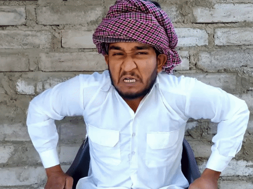 Chandan Rathod was known for his style of comedy.