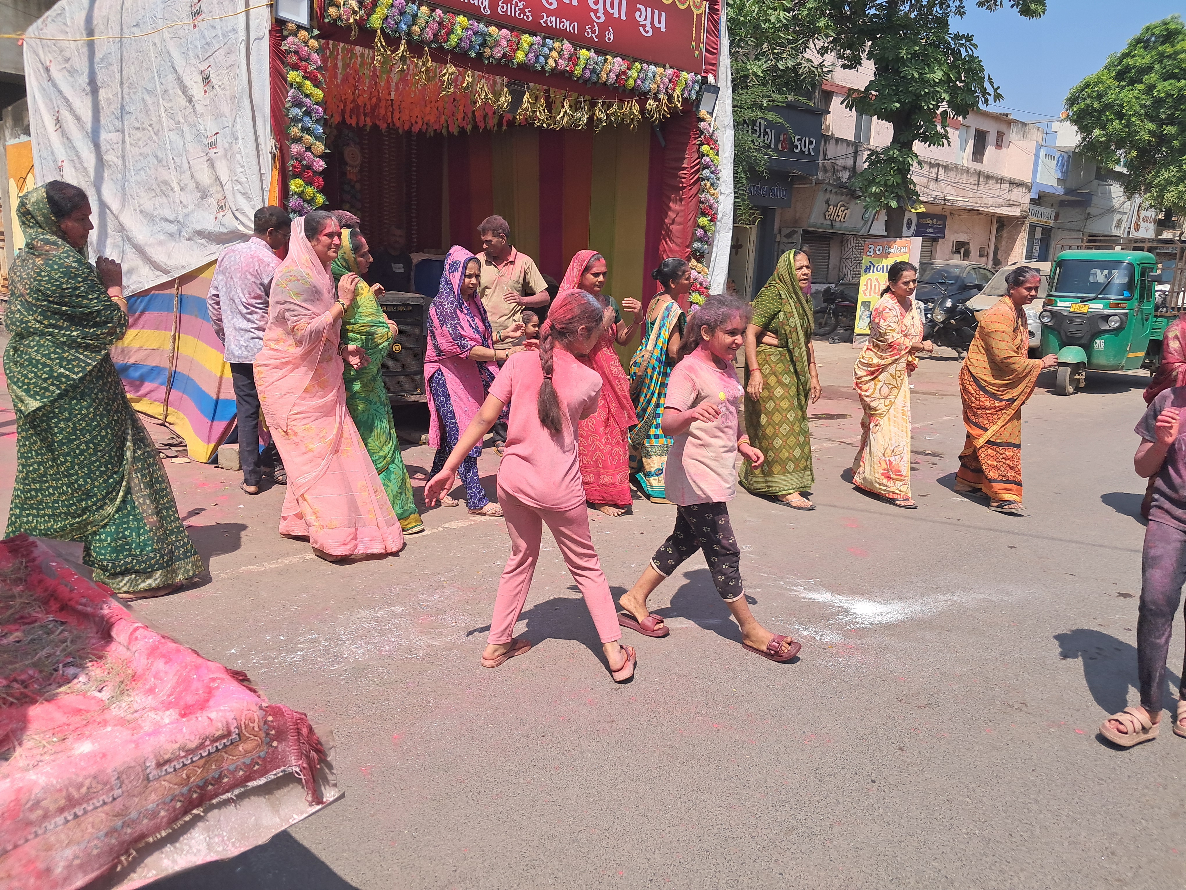 Rajkot Ganesh Visarjan; Heavy Police Security & Fire Brigade Deployment