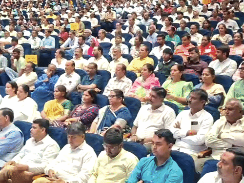 CM Bhupendra Patel Pauses Speech