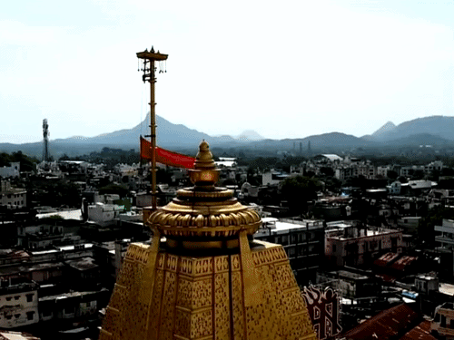 Ambaji Temple Sees Huge Crowds