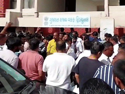 Gandhinagar Taxi Rickshaw Union Protest | Transport Commissioner Office