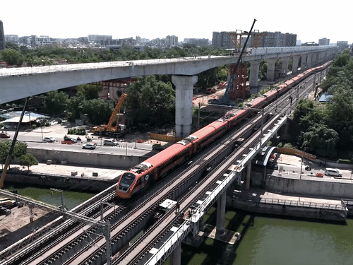 Ahmedabad Bullet Train Bridge Construction Complete | Sabarmati River  Project
