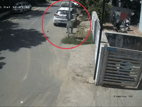 Ahmedabad Thar Driver Detained
