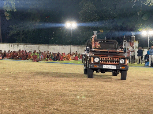 બહેનો મહિનાથી પ્રેક્ટિસ કરી રહ્યાં હતાં.