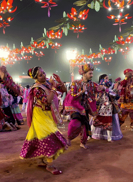 Vadodara Navratri Festival 2026; 60,000 Garba Players at Navlakhi Ground