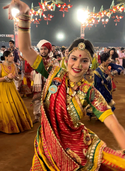 Vadodara Navratri Festival 2026; 60,000 Garba Players at Navlakhi Ground