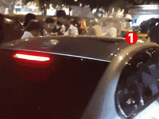 Tiger Shroff Firing Incident in Juhu Mumbai; Driver Injured | CCTV Footage