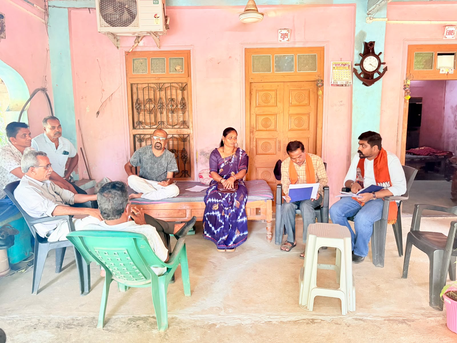 Guidance was given to maintain coordination among workers at the local ...