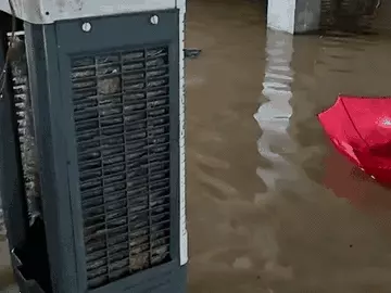 गरियाबंद में कई बरसाती नाले उफान पर हैं। कई घरों में पानी घुस गया है। - Dainik Bhaskar