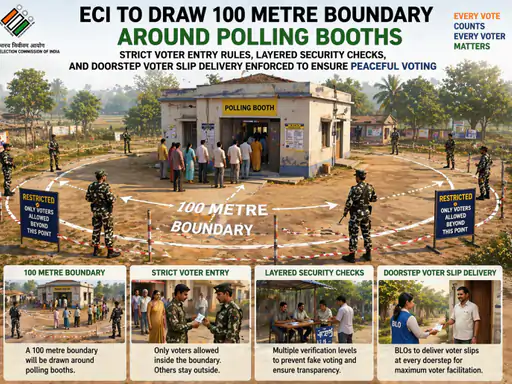 Election Commission Tightens Poll Booth Security, Introduces Two-Step Voter Verification