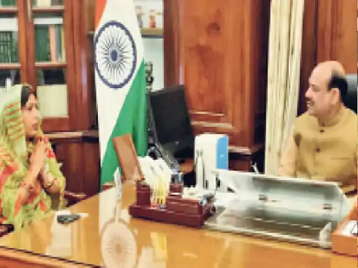 स्पीकर से मिली सांसद कोली बोलीं- मुझे नहीं चाहिए अतिरिक्त सुरक्षा