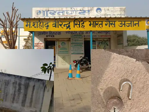 गैस एजेंसी के गोदाम से LPG भरे सिलेंडर चोरी दीवार पर बंधे तार काट कर घुसे चोर, 10 सिलेंडर और 2 म्यूजिक सिस्टम चुराए