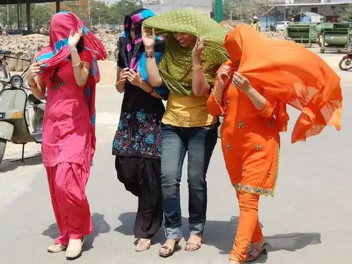 तापमान 45.2 डिग्री, आज और रहेगी लू, 47 तक जा सकता है पारा