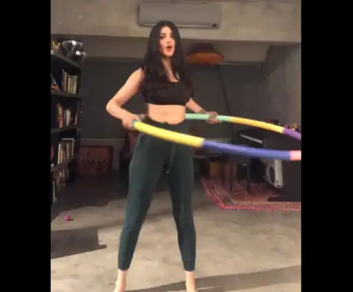 लंबे ब्रेक के बाद श्रुति हसन ने शेयर किया वर्कआउट:एक्ट्रेस फॉलो करती हैं हाई इंटेंसिटी इंटरवल ट्रेनिंग, बॉयफ्रेंड शांतनु साथ करते हैं वर्कआउट