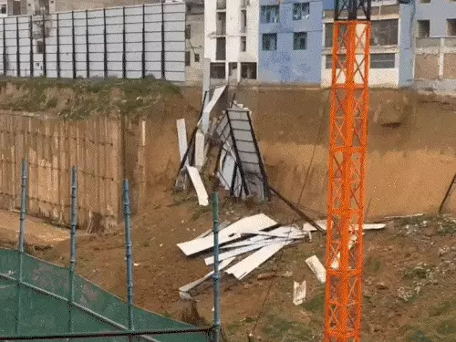 Gurugram Construction Site Cave-in