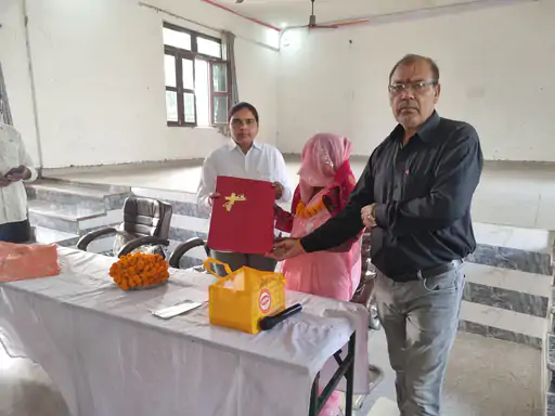 शिकारपुर नगर पालिका में विदाई समारोह आयोजित:गोमती देवी सेवानिवृत्त...TV Newsकल तक