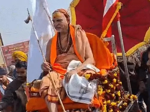 ‘माघ मेले में शंकराचार्य बिना इजाजत आए’