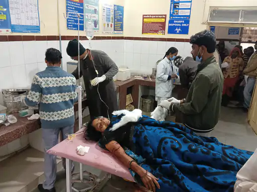 दूध लेने गई महिला पर तेंदुए का हमला, ग्वालियर रेफर