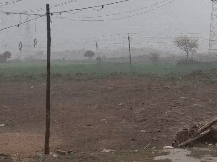 अचानक बदला मौसम, दोपहर में हुई रिमझिम बारिश