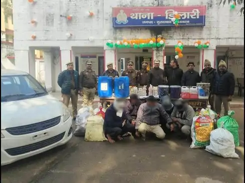 Fake liquor factory busted in Moradabad, 5 arrested