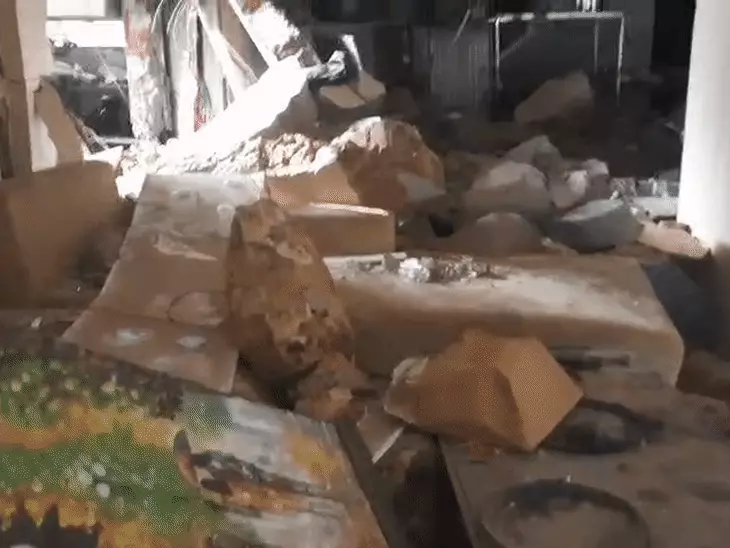 नर्मदापुरम : होटल में सिलेंडर ब्लास्ट, 5 घायल