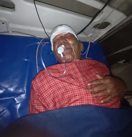 रिटायर्ड प्यून पर जानलेवा हमला, हालत नाजुक