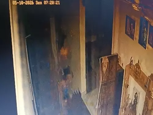 CCTV footage showed Twisha going up the stairs at 7.20 pm