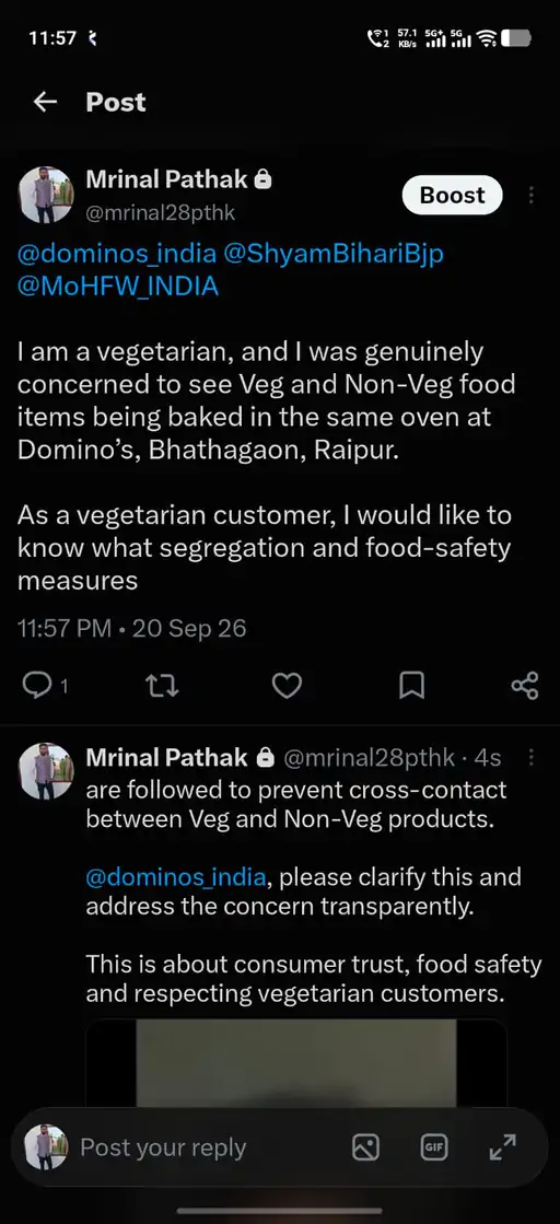 एक ही ओवन में वेज और नॉनवेज पिज्जा: सोशल मीडिया पर वायरल वीडियो से मचा हड़कंप, खाद्य विभाग पर उठे सवाल
