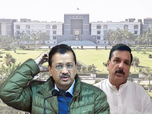 કેજરીવાલ-સંજયસિંહને ગુજરાત હાઈકોર્ટનો ઝટકો : બંને સામે માનહાનીનો કેસ ચાલશે